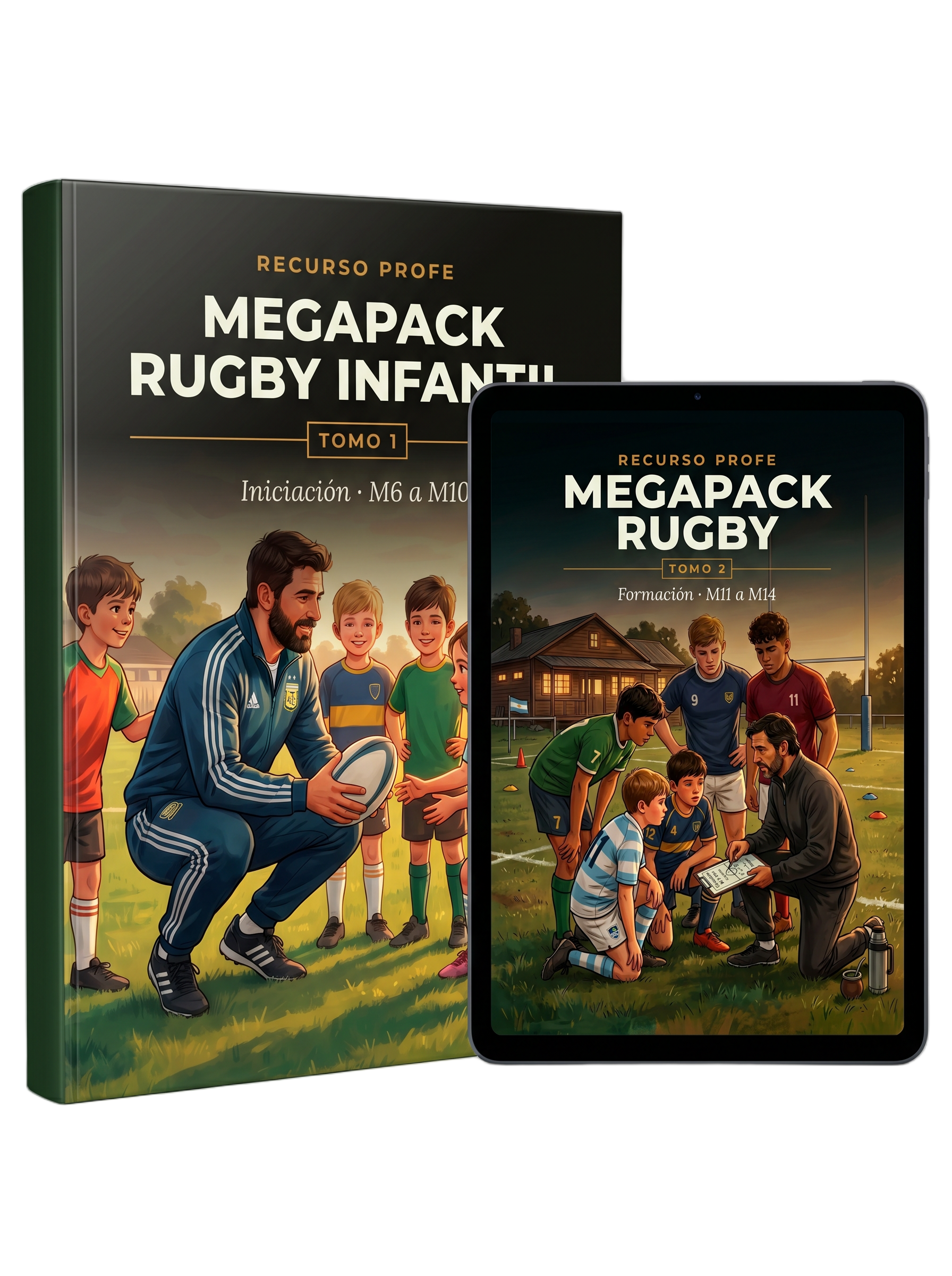 Megapack Rugby Infantil cover